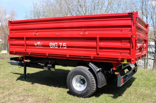 Tractor trailer BIG 7.5