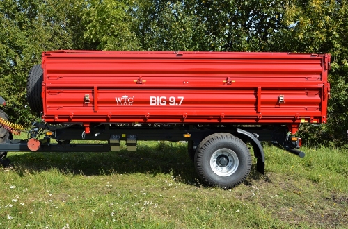 Tractor trailer BIG 9.7