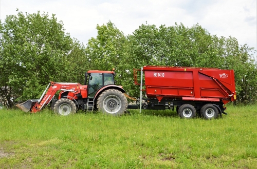 Tractor trailer BIG 14.10
