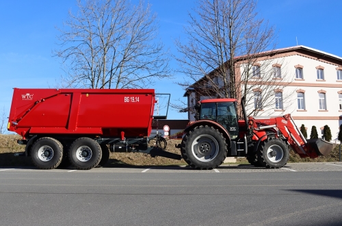 Tractor trailer BIG 19.14