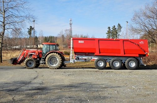 Tractor trailer BIG 25.18